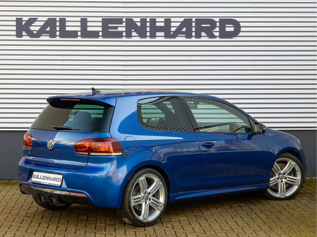 Volkswagen Golf 2.0 R 4-Motion - DSG - Camera - Youngtimer!, Auto's, Volkswagen, Stof, Gebruikt, Zwart, Blauw