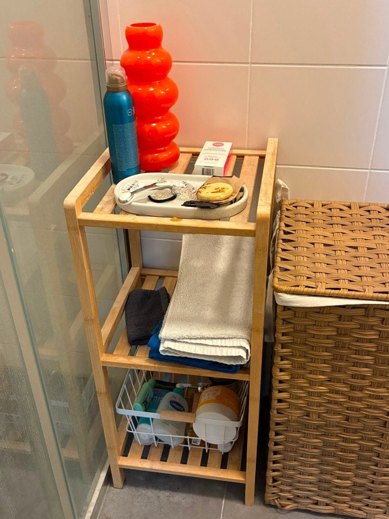 houten rek, Ophalen, Gebruikt