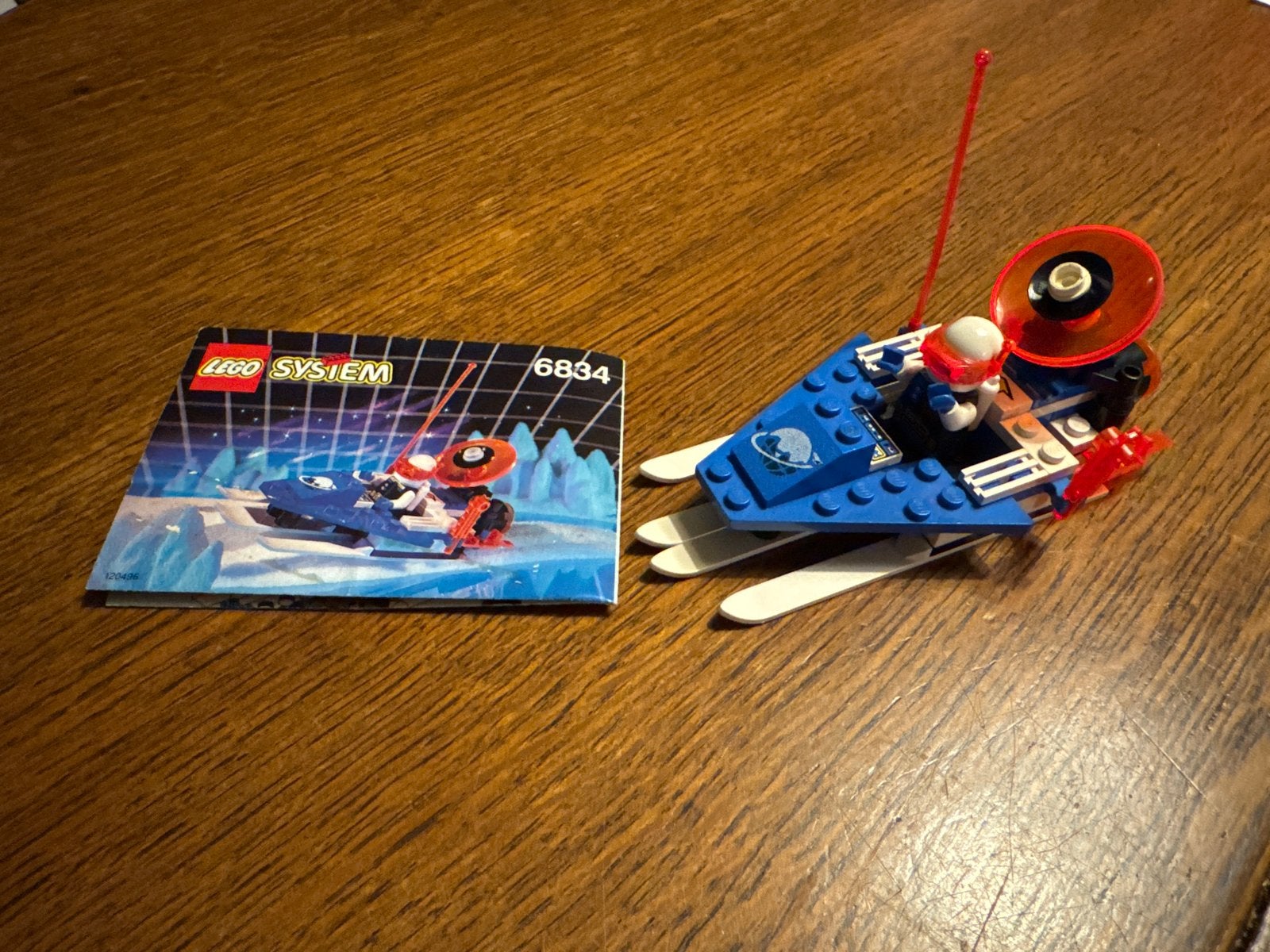 Lego 6834 Celestial Sled compleet met instructies, Gebruikt, Lego, Ophalen of Verzenden, Space