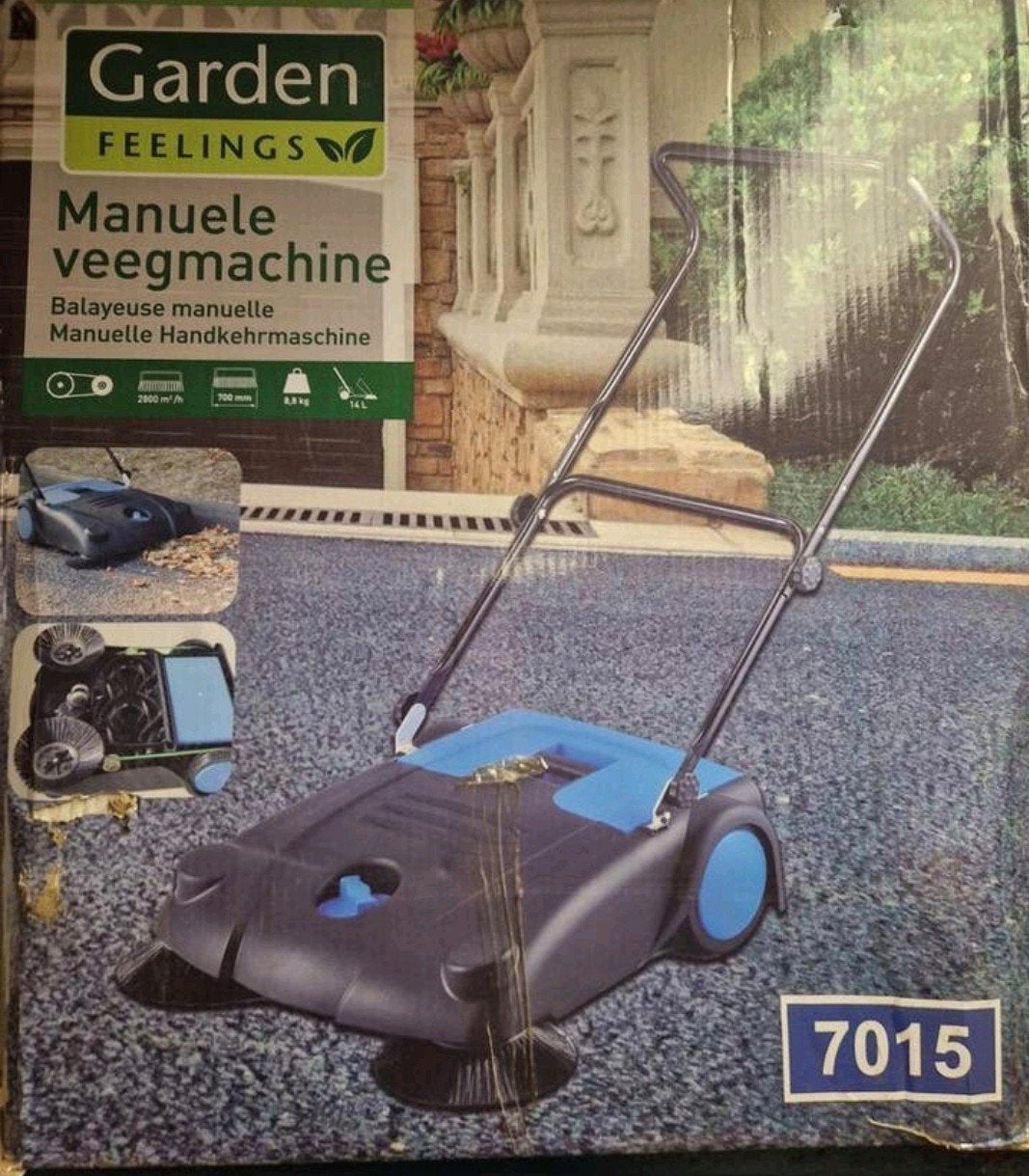 Nieuwe Garden Feelings veegmachine - Snel en efficiënt, Tuin en Terras, Ophalen, Nieuw, Garden Feelings