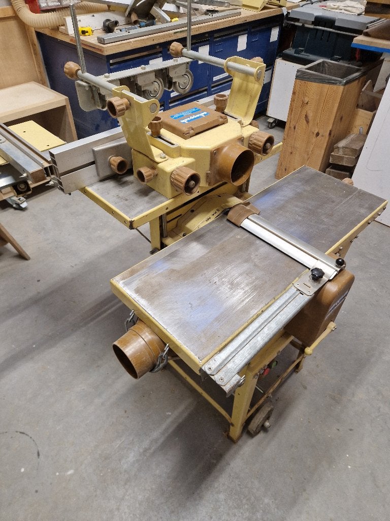 Scheppach combi houtbewerkingsmachine, Ophalen