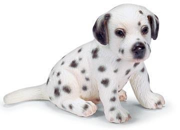 Schleich 16348 dalmatiër pup, dierfiguur, Ophalen of Verzenden, Zo goed als nieuw, Hond of Kat, Beeldje of Figuurtje