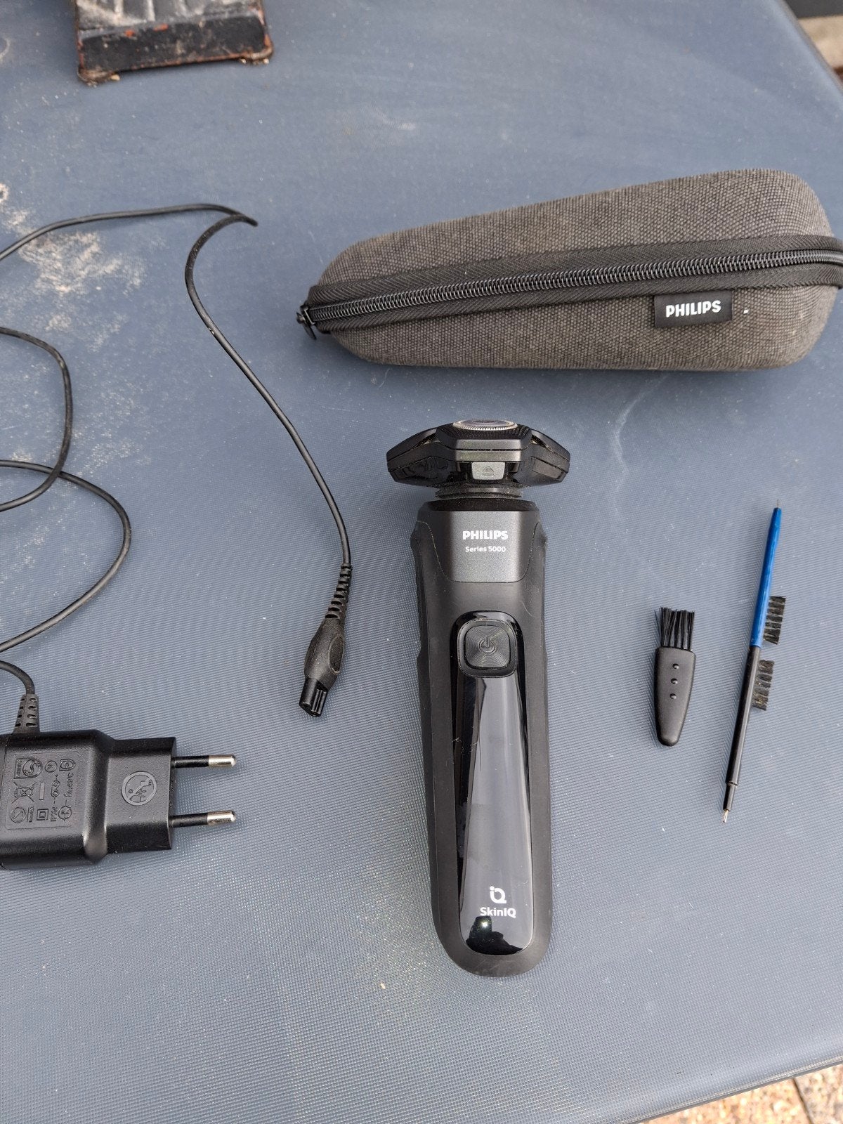 Philips Series 5000 Scheerapparaat S5588 met accessoires, Ophalen of Verzenden, Gebruikt, Scheren en Epileren