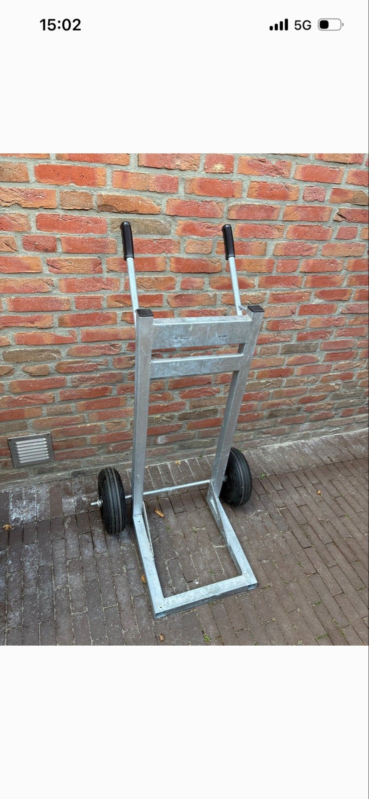 Stevige Boottrolley, Ophalen, Gebruikt