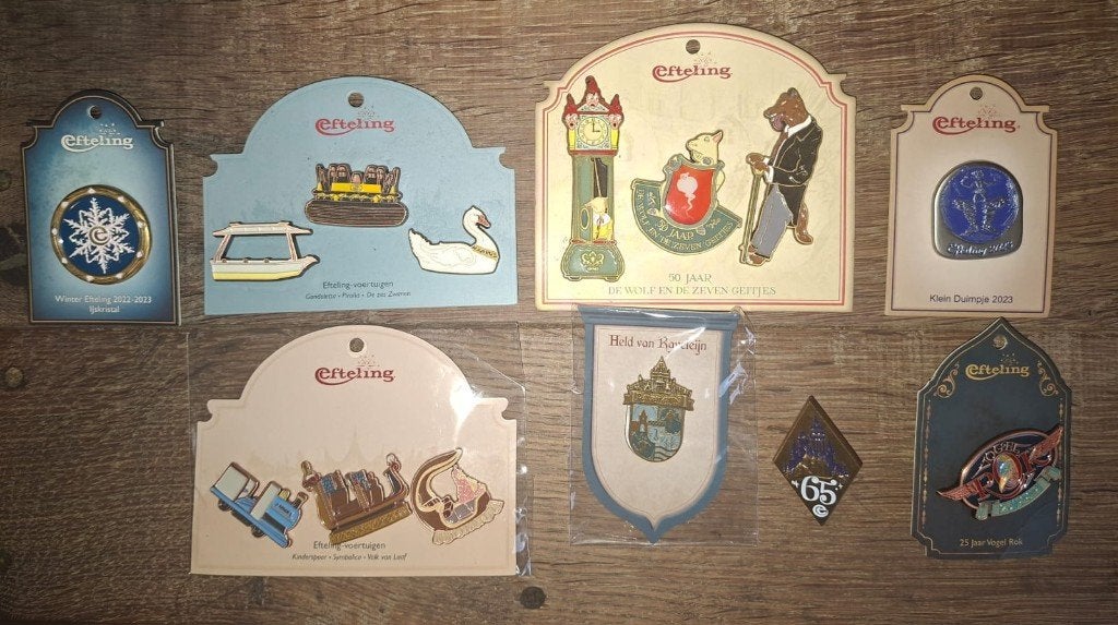 efteling pins, Ophalen of Verzenden, Zo goed als nieuw