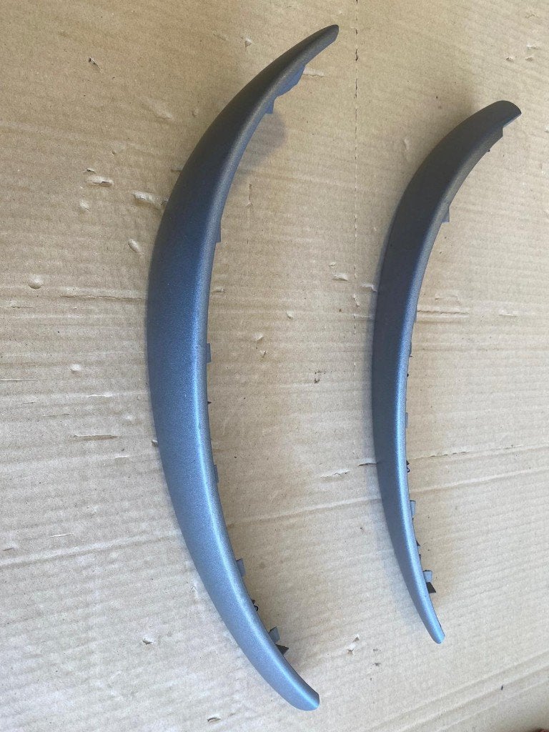 BMW E81 E82 E87 E88 Set Deur Trim Interieur Sierlijst Grijs, Ophalen of Verzenden, Gebruikt, BMW