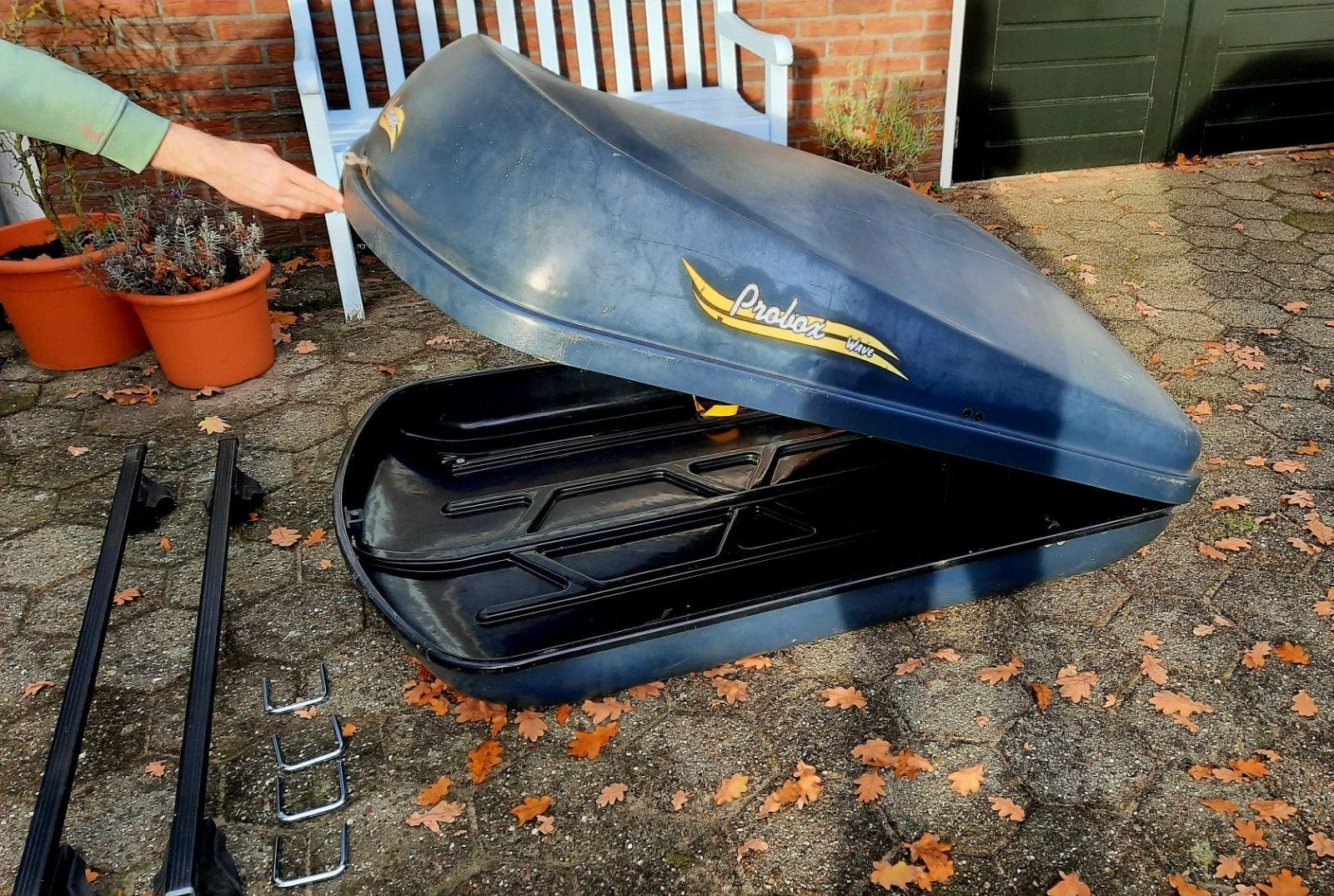 Dakkoffer Hapro probox wave 420 liter, Auto diversen, Dakkoffers, Ophalen of Verzenden