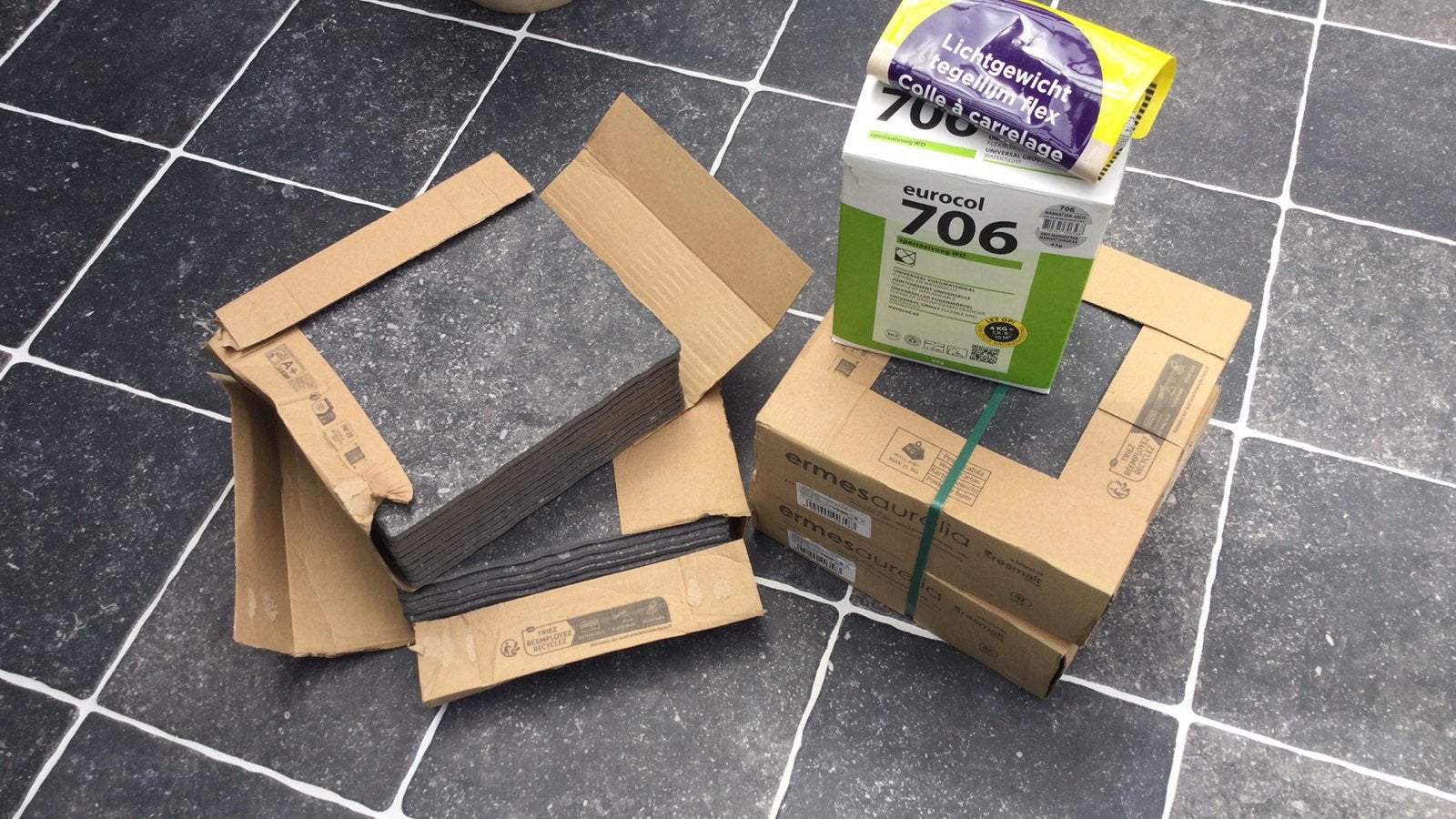 Vloertegels 30x30 (43 st) ong. 3,5 m2, Doe-het-zelf en Verbouw, Tegels, Nieuw, Vloertegels, Hardsteen, 20 tot 40 cm, 20 tot 40 cm
