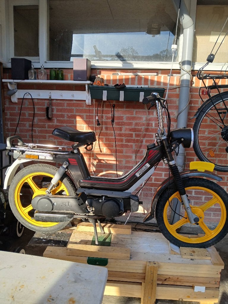 Vespa Piaggio si brommertje uit 1985 - Rijdt goed!, Ophalen, Gebruikt, Overige modellen, Maximaal 45 km/u