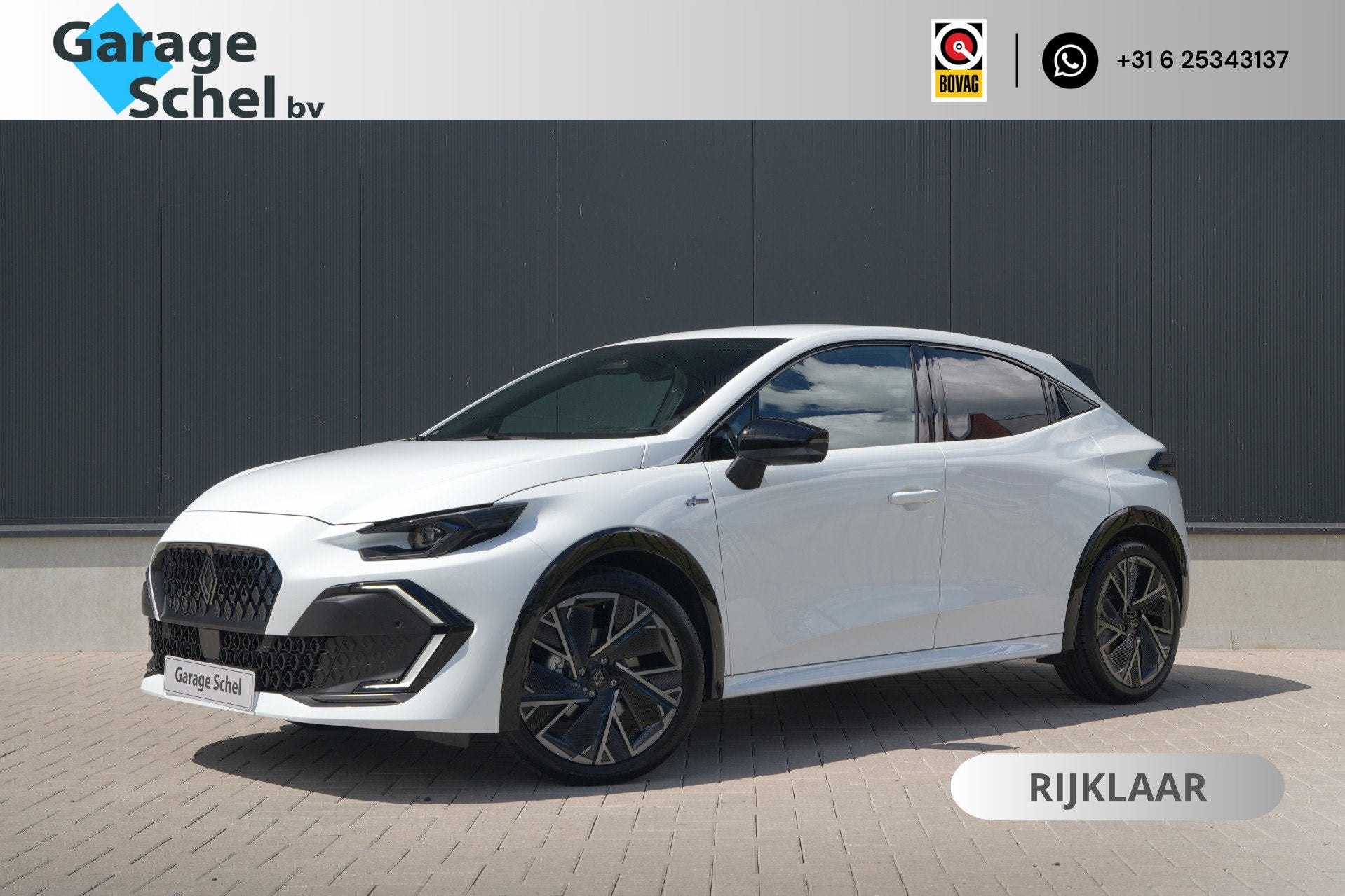 Renault Clio 1.8 Hybrid 160pk esprit Alpine - ACC - Navi - S, Gebruikt, 4 cilinders, 160 pk, Leder en Stof