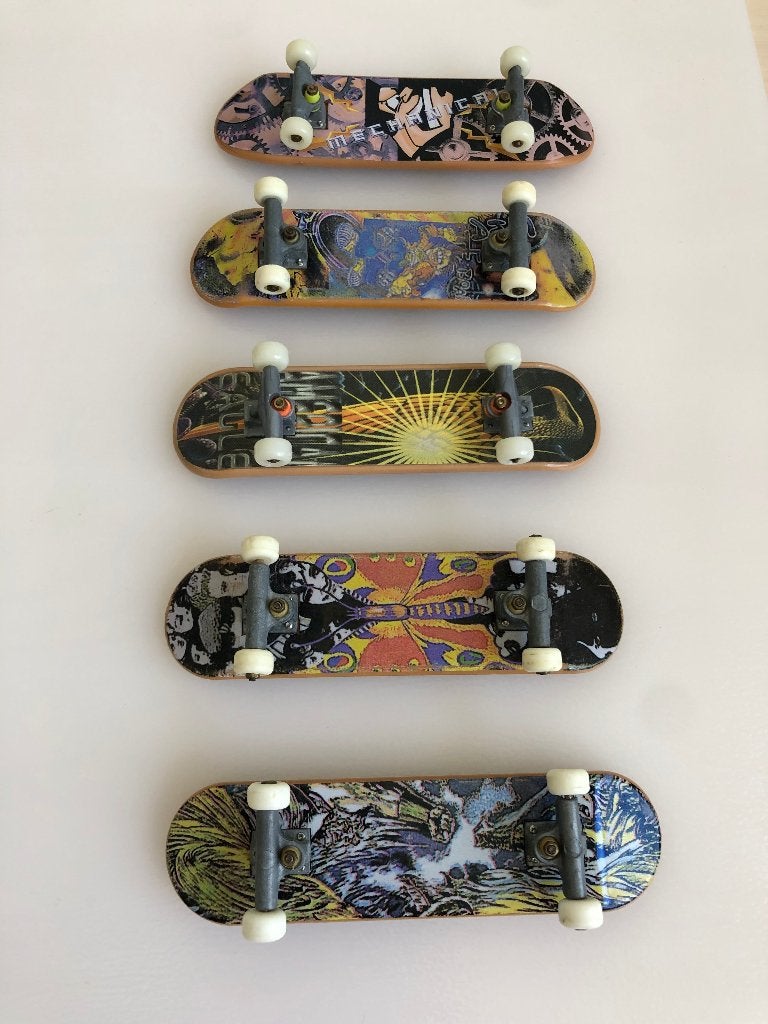 Mini Skateboardjes vinger boardjes, Ophalen of Verzenden, Gebruikt