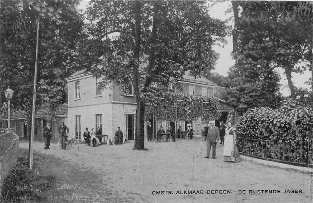 701-255-051 Alkmaar De Rustende Jager, Verzenden, Voor 1920, Noord-Holland