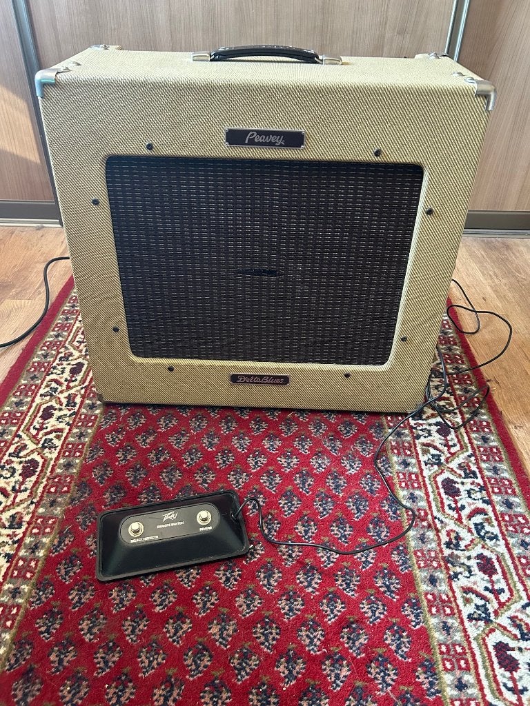 Peavey Delta Blues tweed gitaar buizen versterker, Ophalen, Gebruikt, Gitaar, Minder dan 50 watt