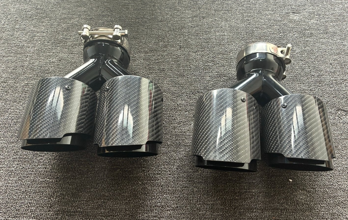 Carbon eindtips 3inch, Ophalen of Verzenden, Nieuw