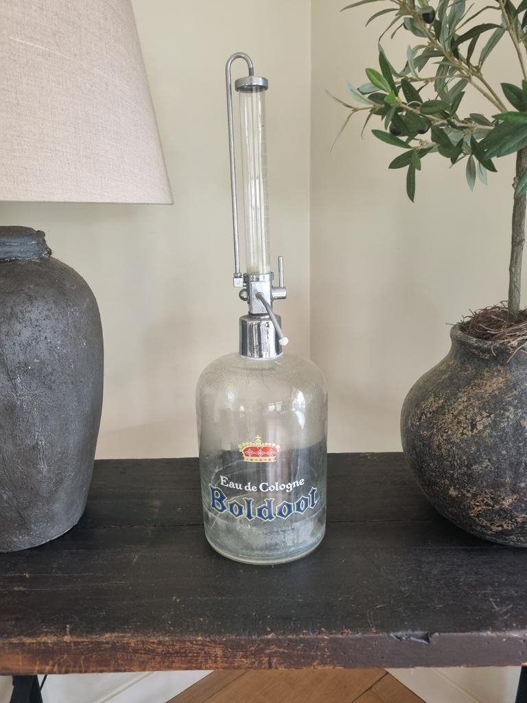 Grote Winkel reclame fles voor Boldoot Eau de Cologne, Ophalen of Verzenden