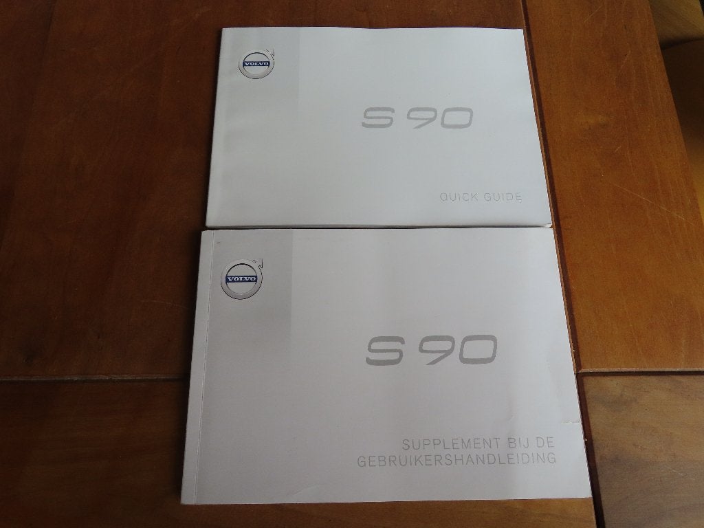 Instructieboek Volvo S90 2017, Ophalen of Verzenden