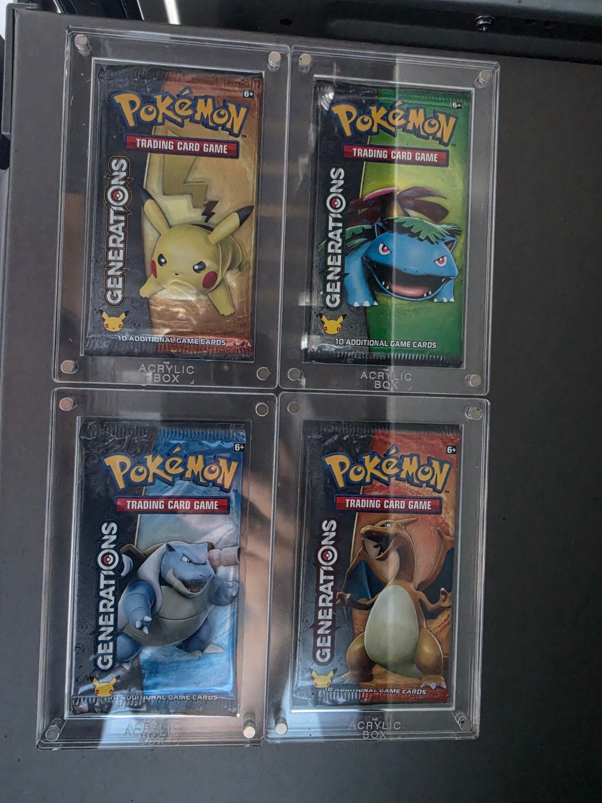 Pokémon 4 Boosters Generations Art Set 20th Anniversary, Hobby en Vrije tijd, Verzamelkaartspellen | Pokémon, Ophalen of Verzenden