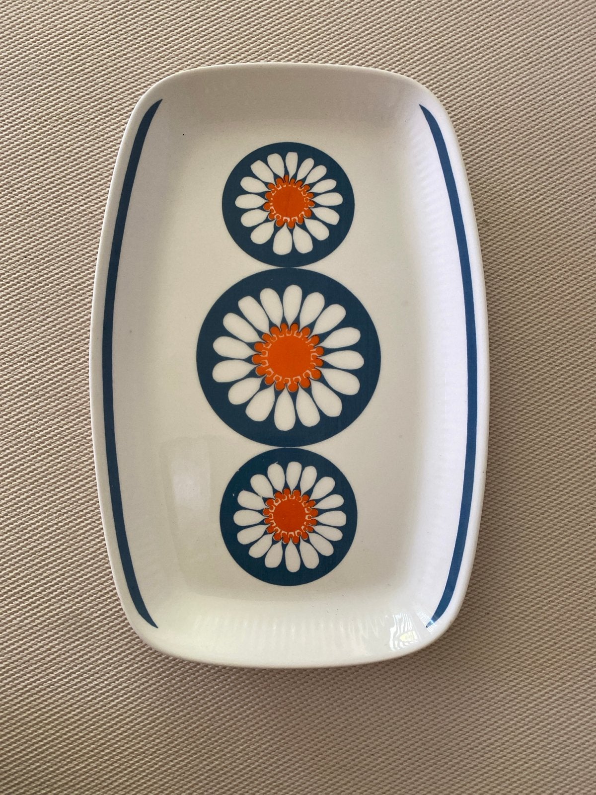 Vintage Turi Design Daisy schaal - Figgjo Norway, Ophalen of Verzenden