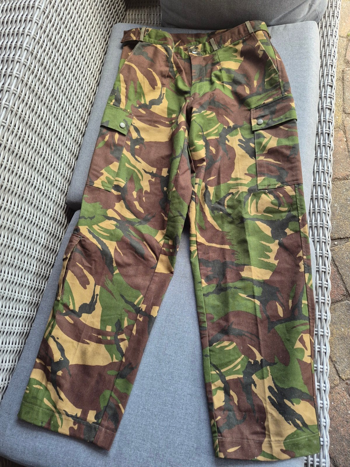 Originele KL Gevechtsbroek, Woodland DPM, Ophalen of Verzenden, Landmacht, Nederland, Kleding of Schoenen