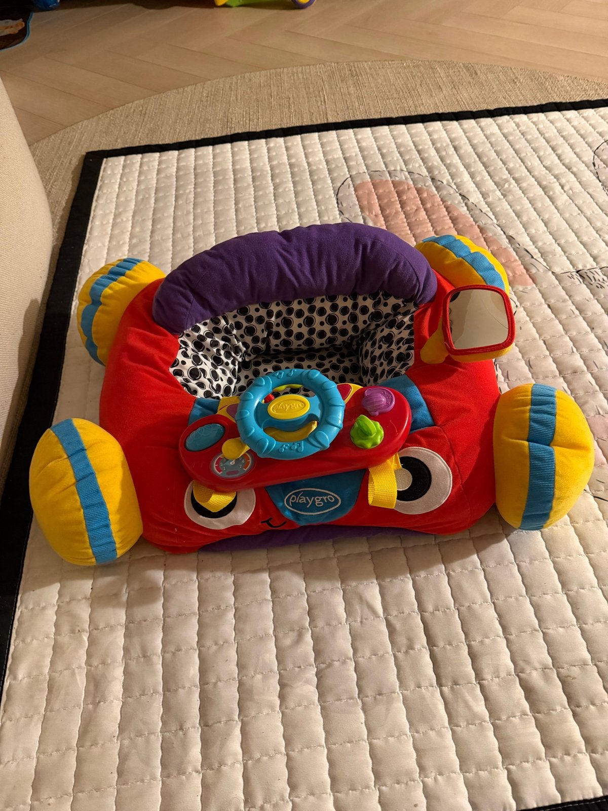 Playgro Music & light comfy car multi, Ophalen of Verzenden, Nieuw, Overige typen, Met geluid