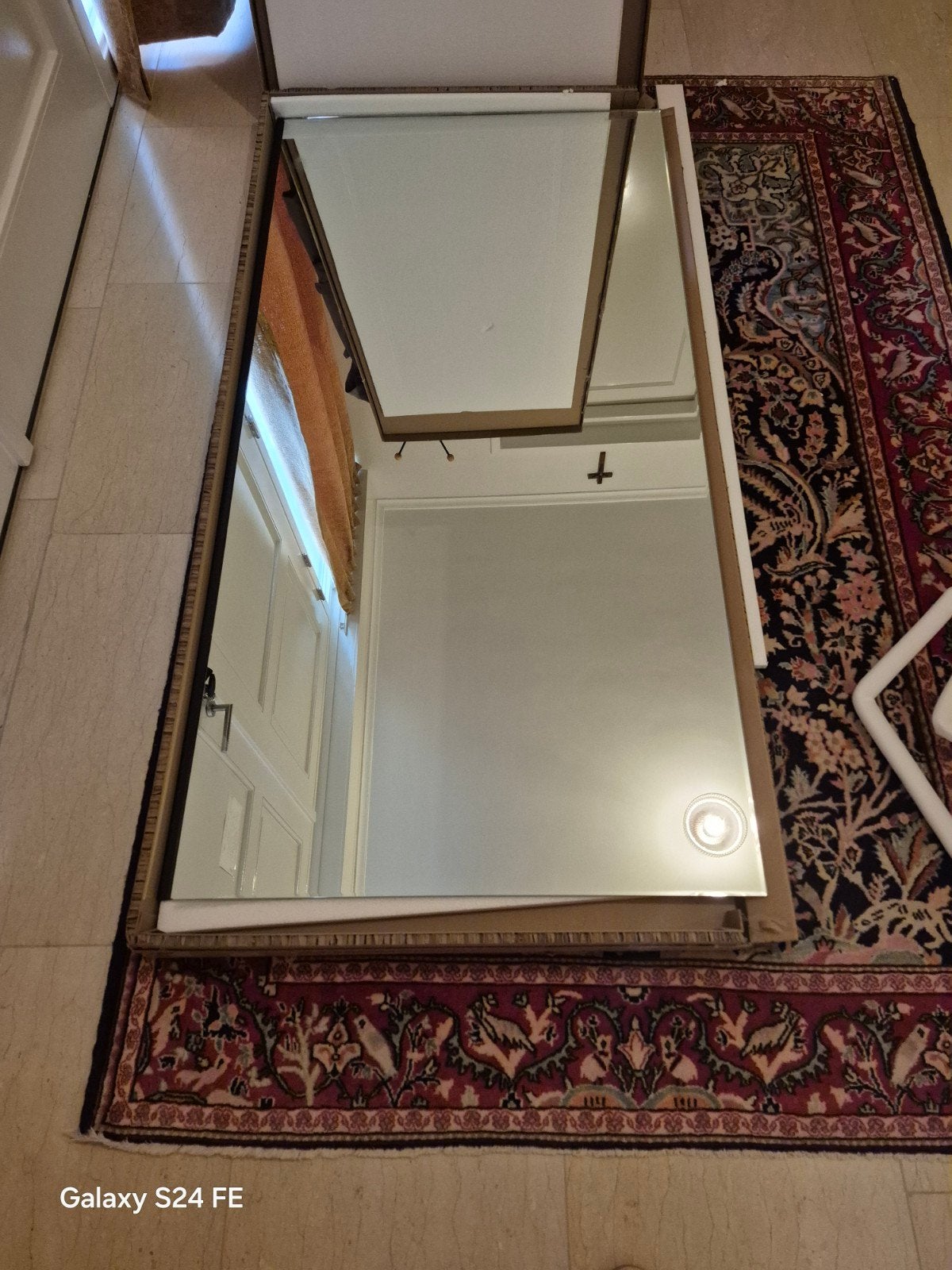 Badkamerspiegel 160 cm breed 80 cm hoog alleen ophalen, 125 cm of meer, Ophalen of Verzenden, Zo goed als nieuw, Minder dan 100 cm