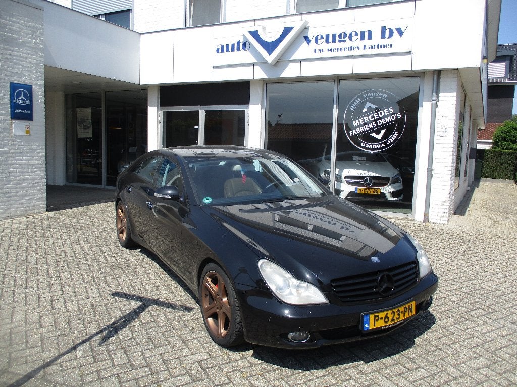 Mercedes-Benz CLS 3.5 Cls350 CGI AUT 2008/automaat storing, Auto's, Automaat, Achterwielaandrijving, Beige, 4 stoelen