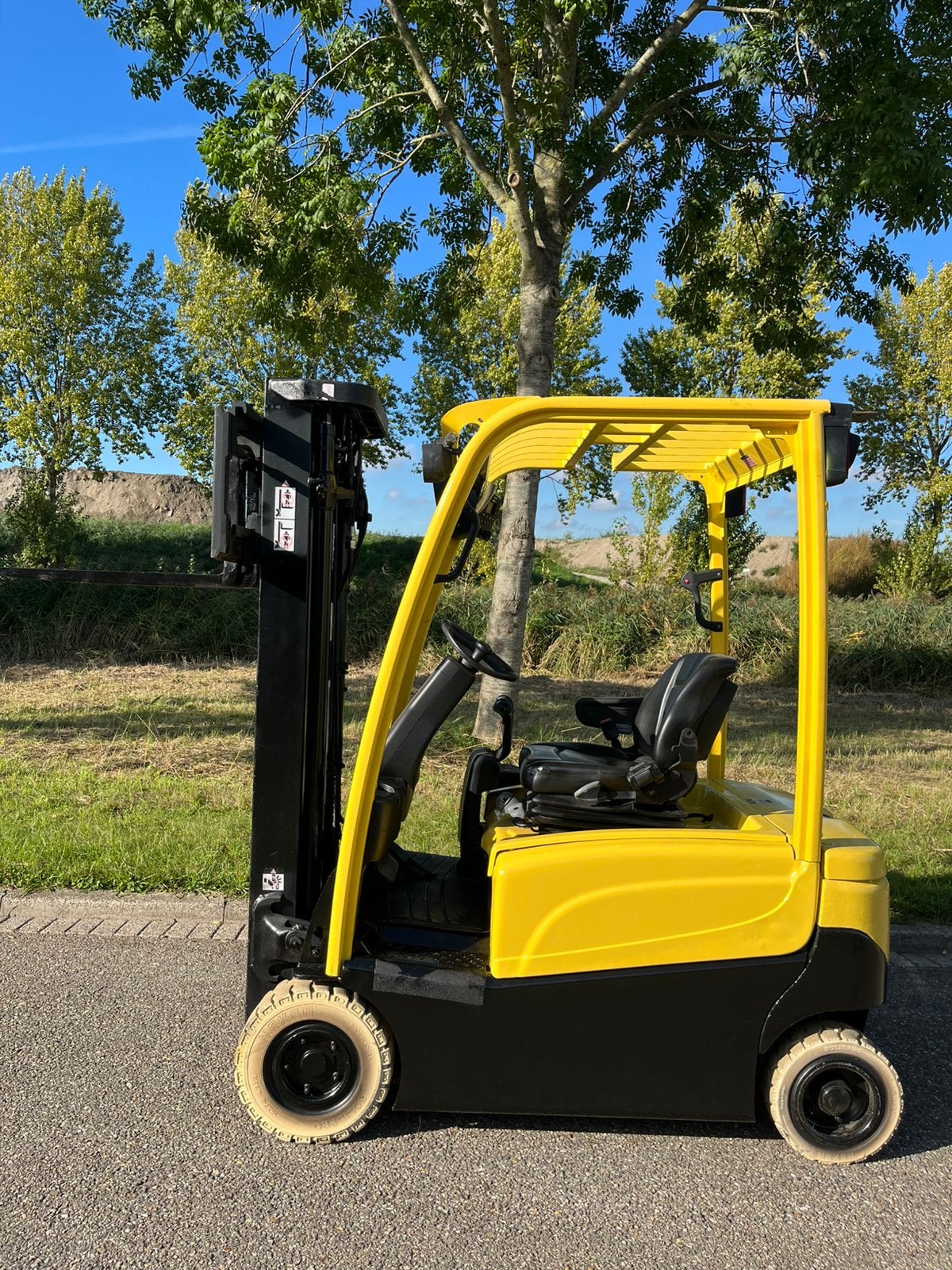 Electrische heftruck hyster  , accu BJ 2023 ,4.95 hef, 1000 tot 2000 kg, Ophalen of Verzenden, Heftruck