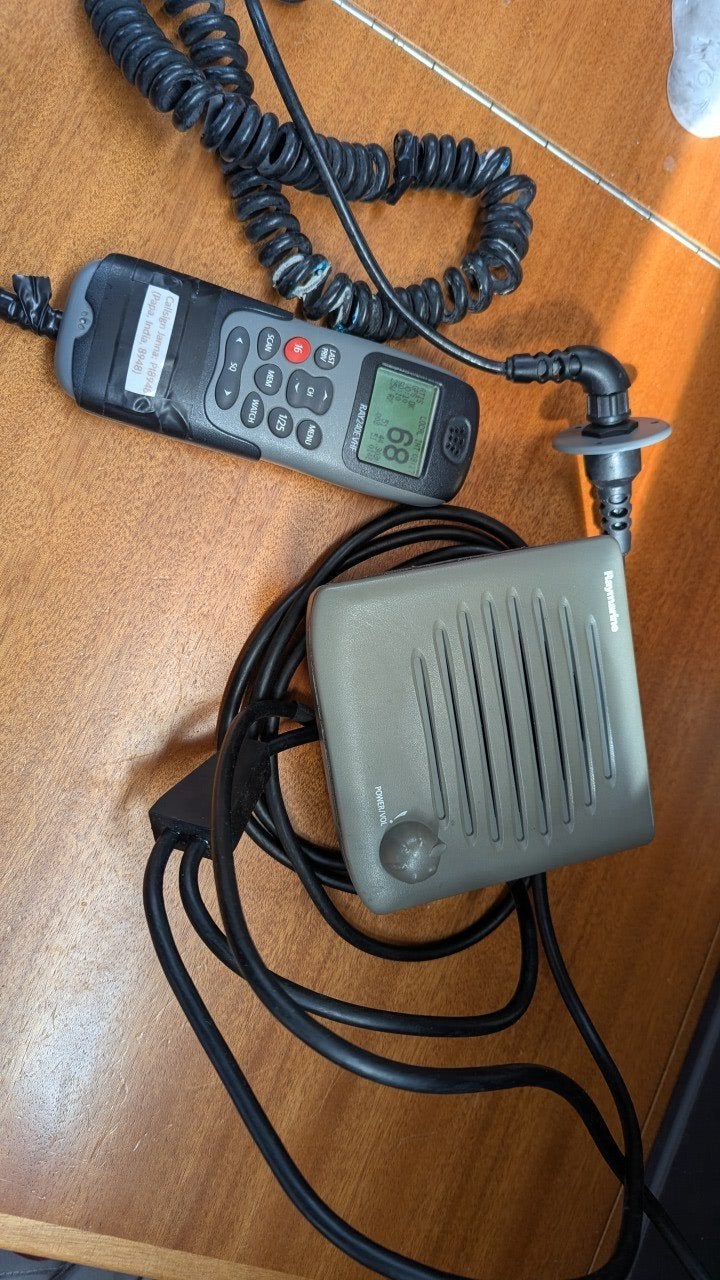 Raymarine E45002 RAY240e speaker (handset niet inbegrepen), Ophalen of Verzenden, Gebruikt, Overige typen
