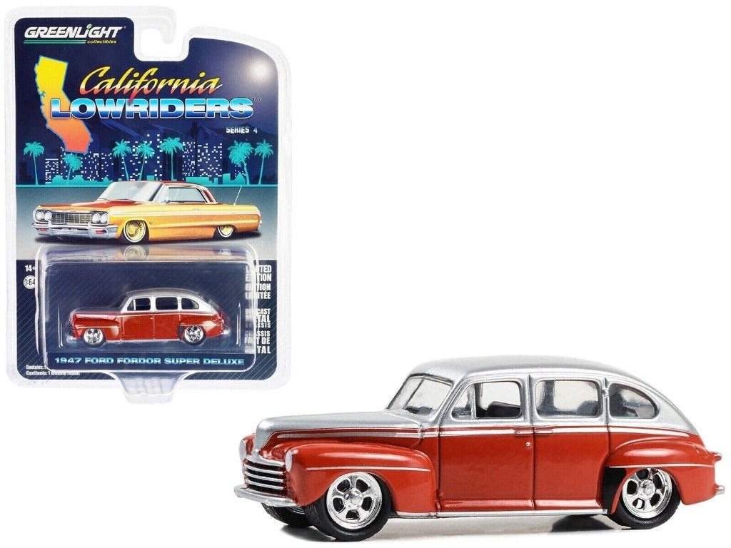 1947 Ford Fordor Super Deluxe van Greenlight 1/64 Lowrider, Hobby en Vrije tijd, Ophalen of Verzenden, Nieuw, Auto