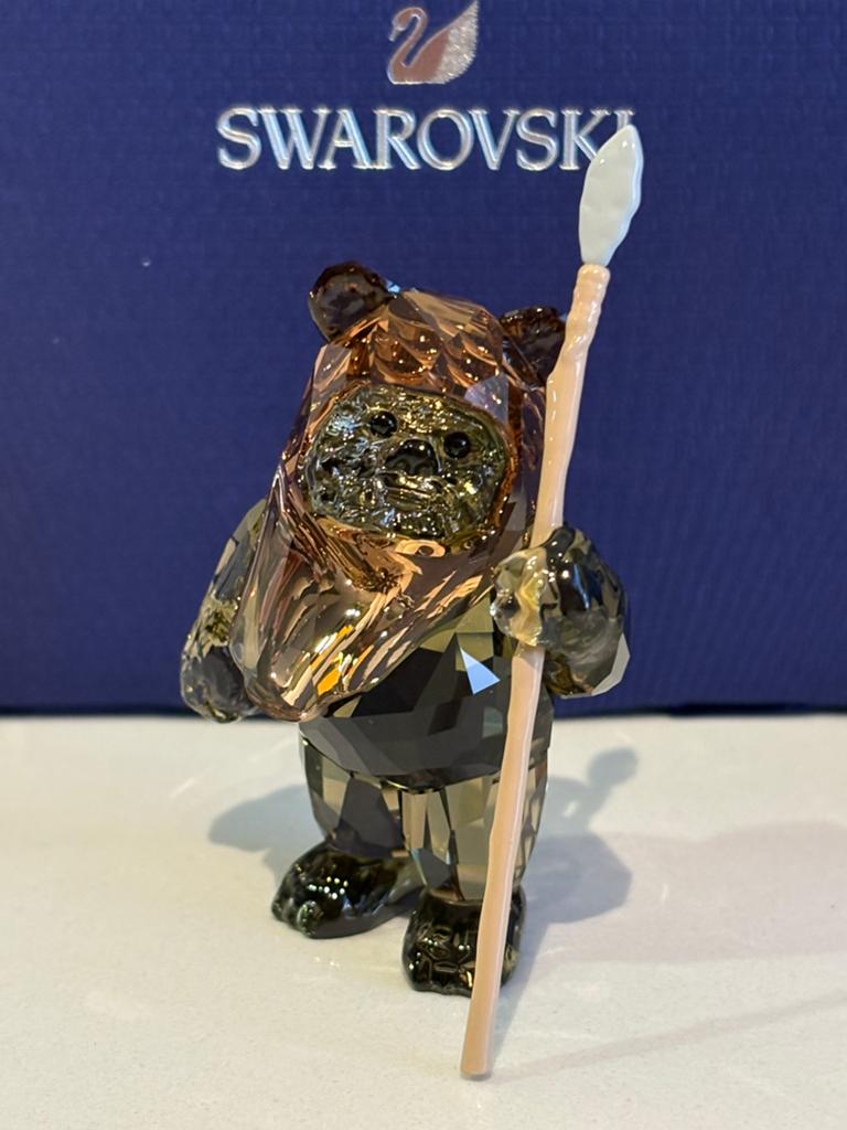 Swarovski Ewok, Ophalen of Verzenden, Zo goed als nieuw, Figuurtje