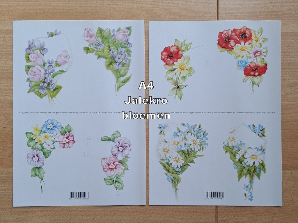 20...A4 - 3D KNIPVELLEN 23 SOORTEN-132 VELLEN, Ophalen of Verzenden, Nieuw, Meerdere plaatjes