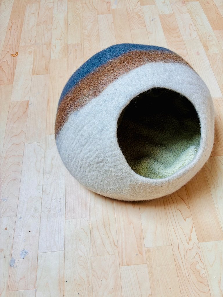 Kattenmand vilt, Dieren en Toebehoren, Ophalen, Zo goed als nieuw, Vilt
