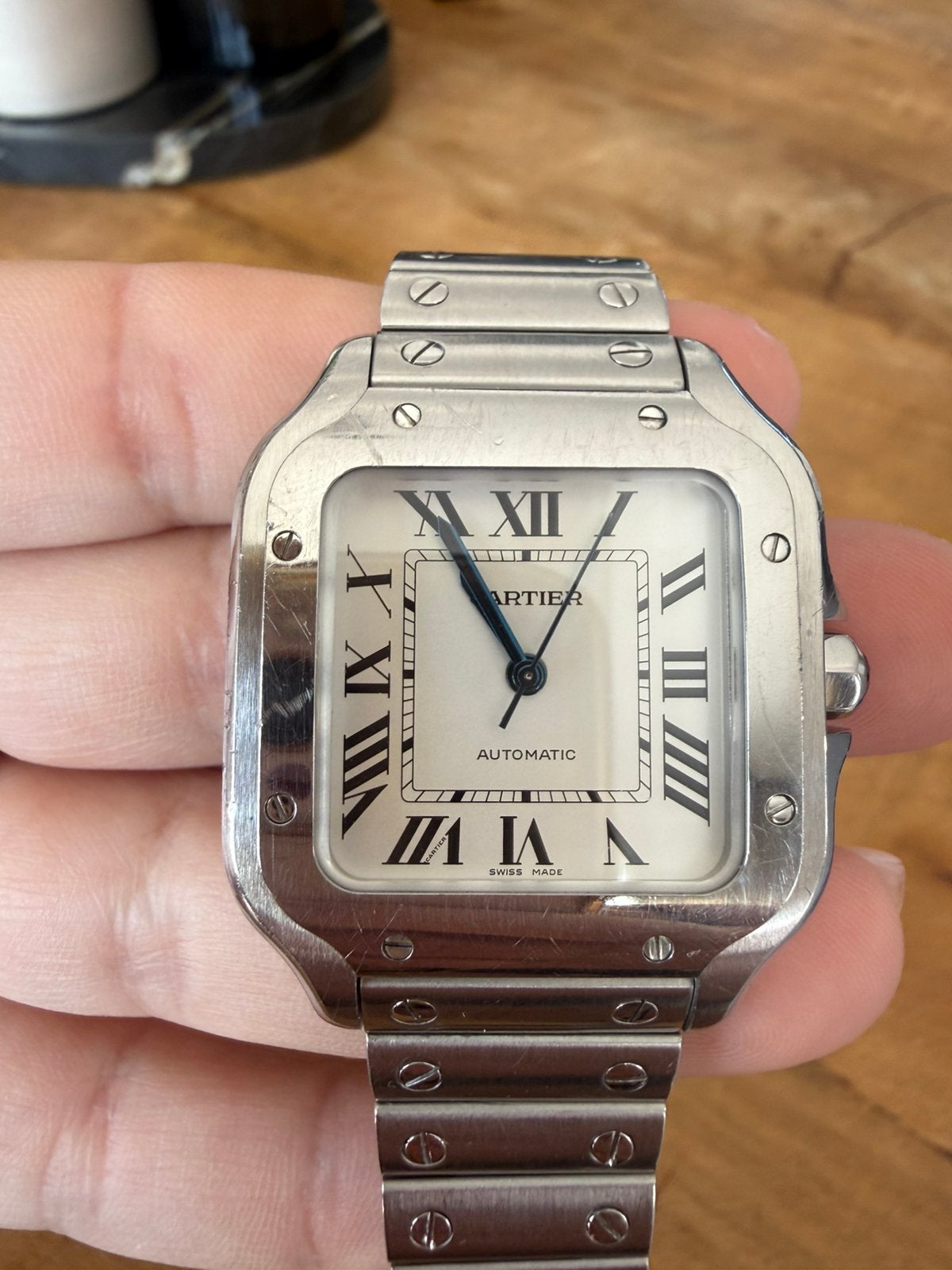 Cartier, Sieraden, Tassen en Uiterlijk, Overige merken, Staal, Gebruikt, Staal