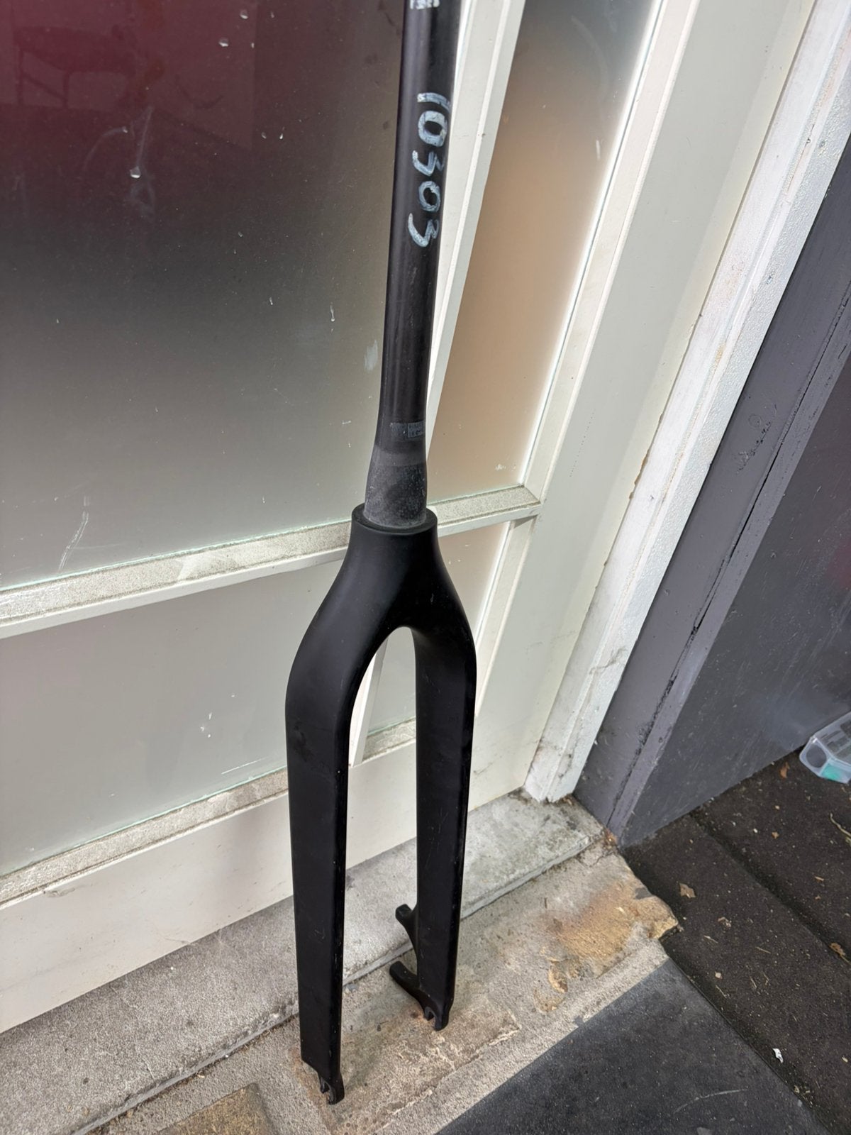 Carbon voorvork vaste vork voor 29 inch met schijfrem, Ophalen, Voorvork, Carbon
