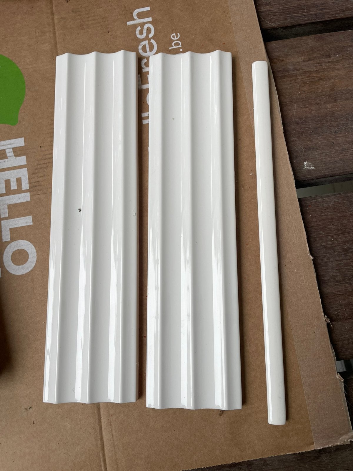 Quinttessenza wandtegels met relief, Doe-het-zelf en Verbouw, Tegels, Ophalen, Nieuw, Minder dan 20 cm, 20 tot 40 cm