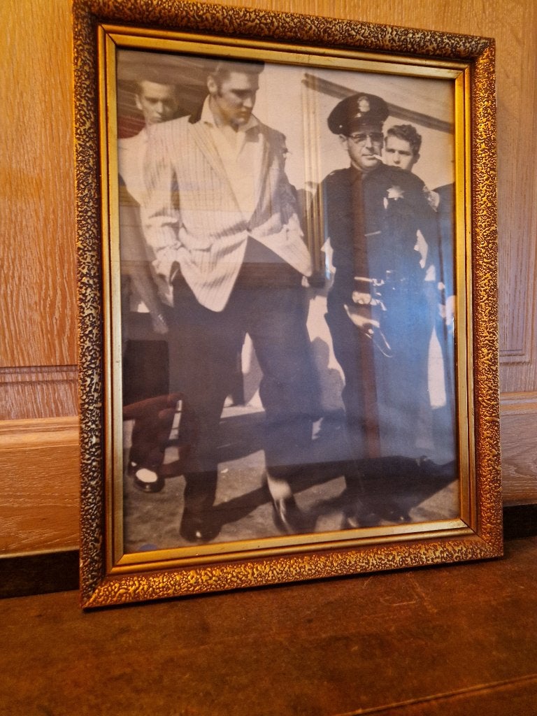 Iconische Foto Elvis Presley, Ophalen of Verzenden, Gebruikt, Foto of Kaart