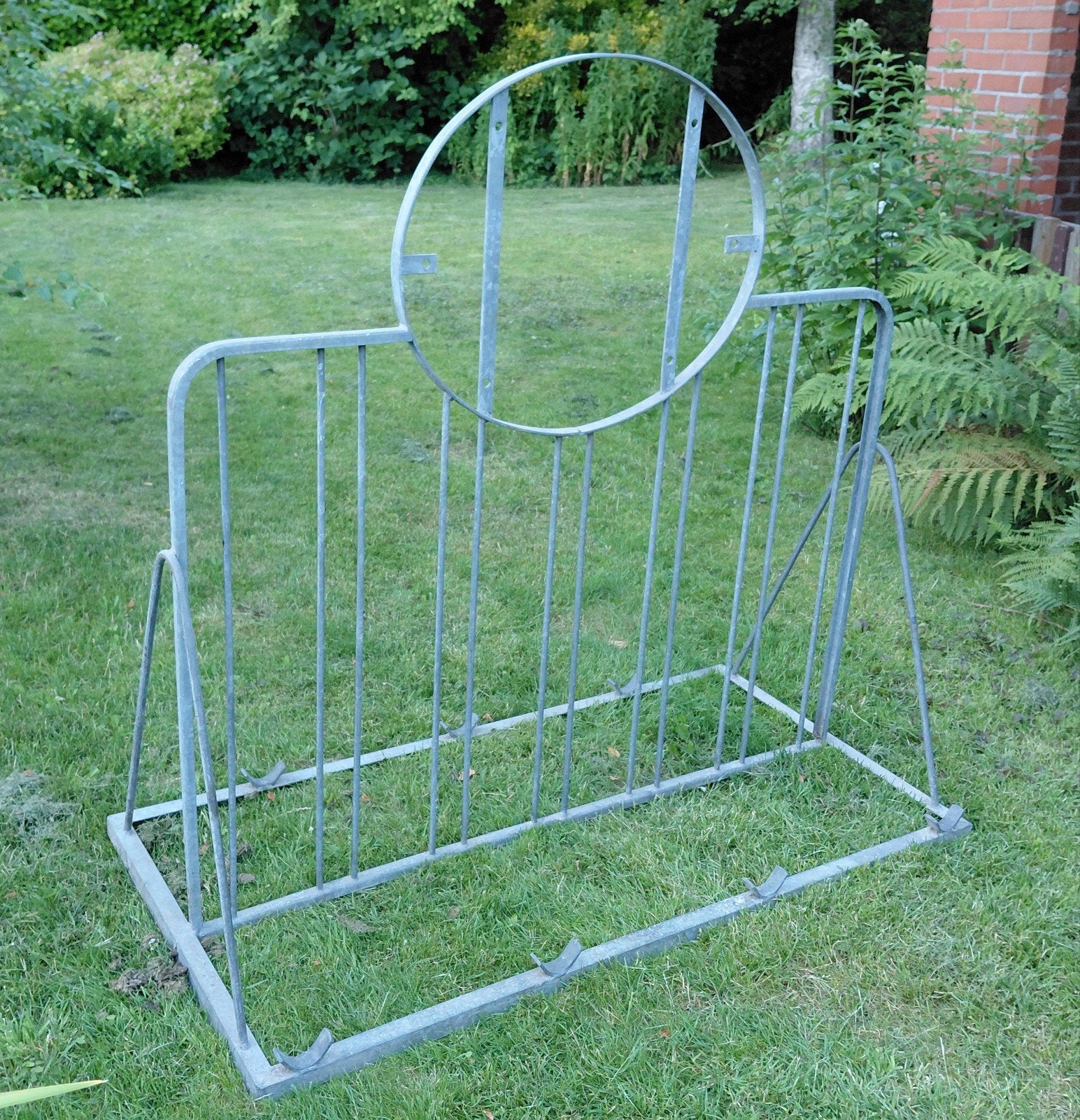 Vintage Horeca Fietsenrek - Dubbelzijdig voor 7 Fietsen, Ophalen
