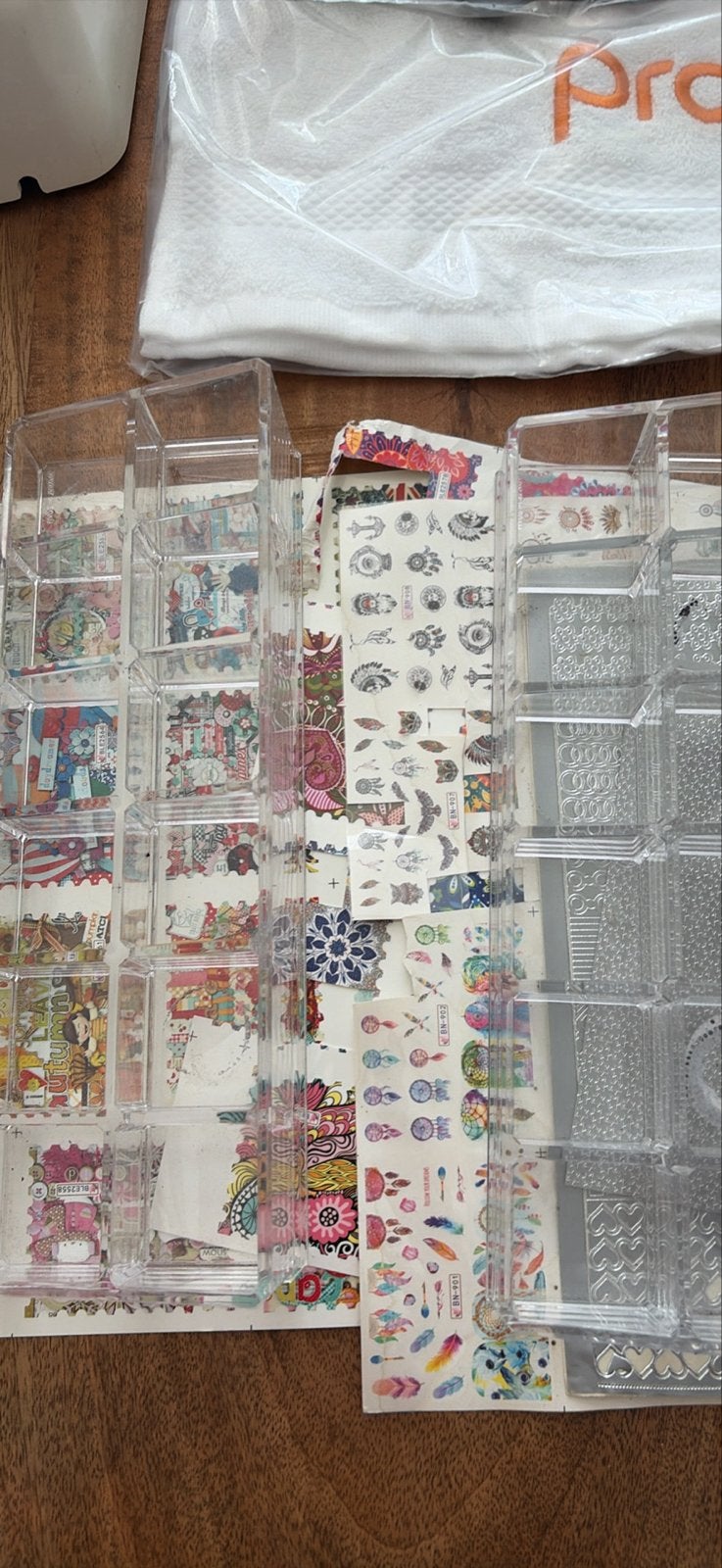 Grote set nageldecoratie en benodigdheden, Ophalen, Gebruikt, Overige typen