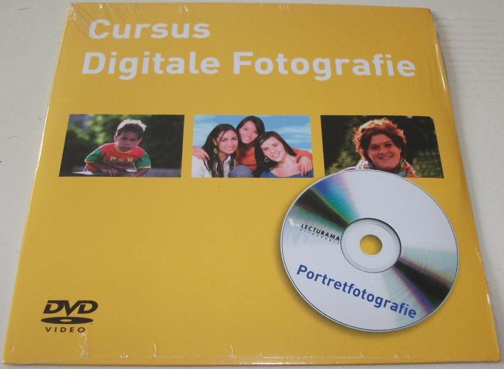 Dvd *** CURSUS DIGITALE FOTOGRAFIE *** Portretten *NIEUW*, Ophalen of Verzenden, Nieuw, Overige typen