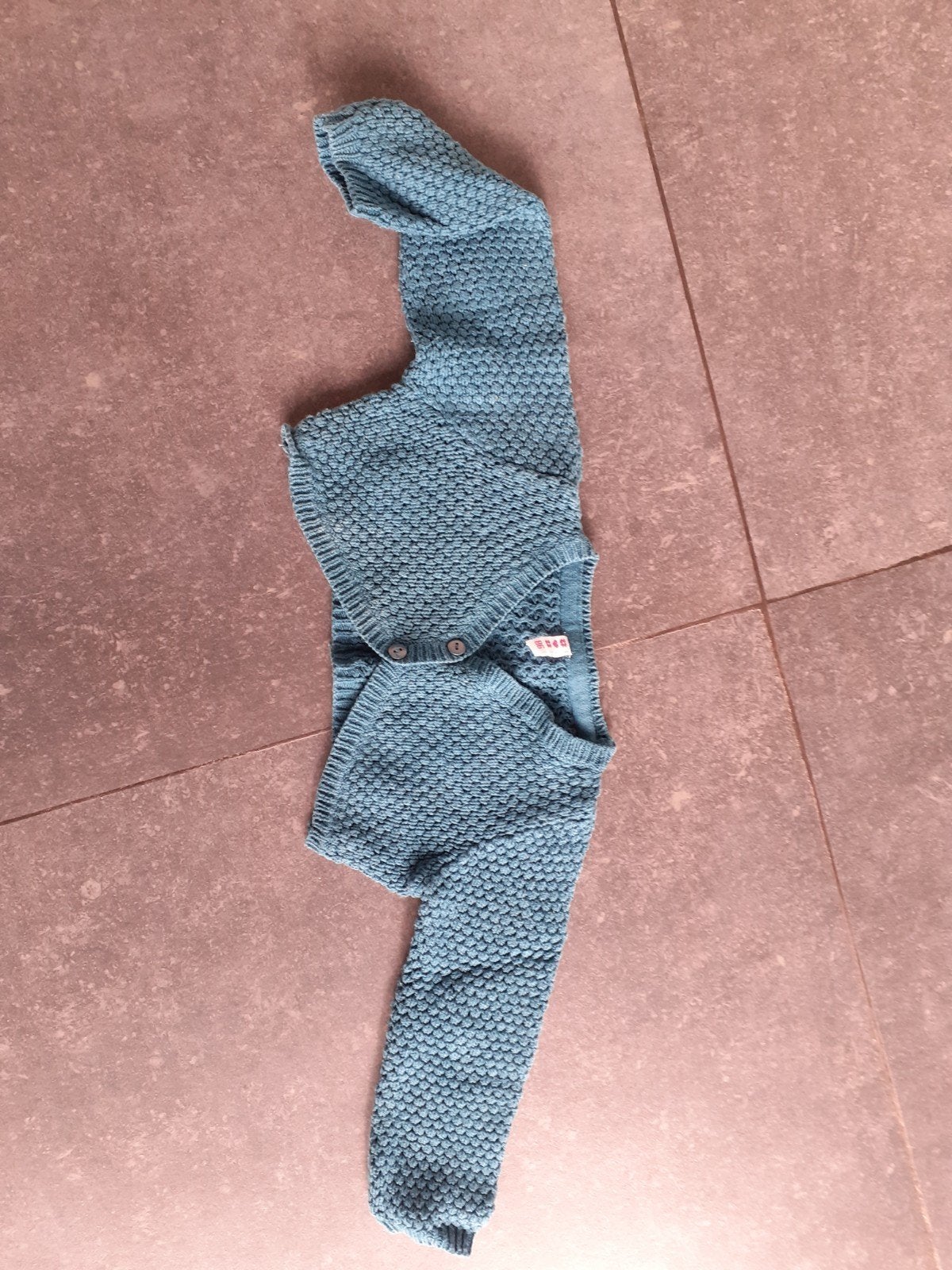 Bolero petrol kleur maat 86, Ophalen of Verzenden, Zo goed als nieuw, Meisje