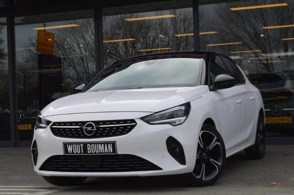 Opel Corsa 1.2 Turbo 100 PK Elegance Led Panorama Camera Car, Auto's, Opel, Voorwielaandrijving, 101 pk, Gebruikt, Leder en Stof