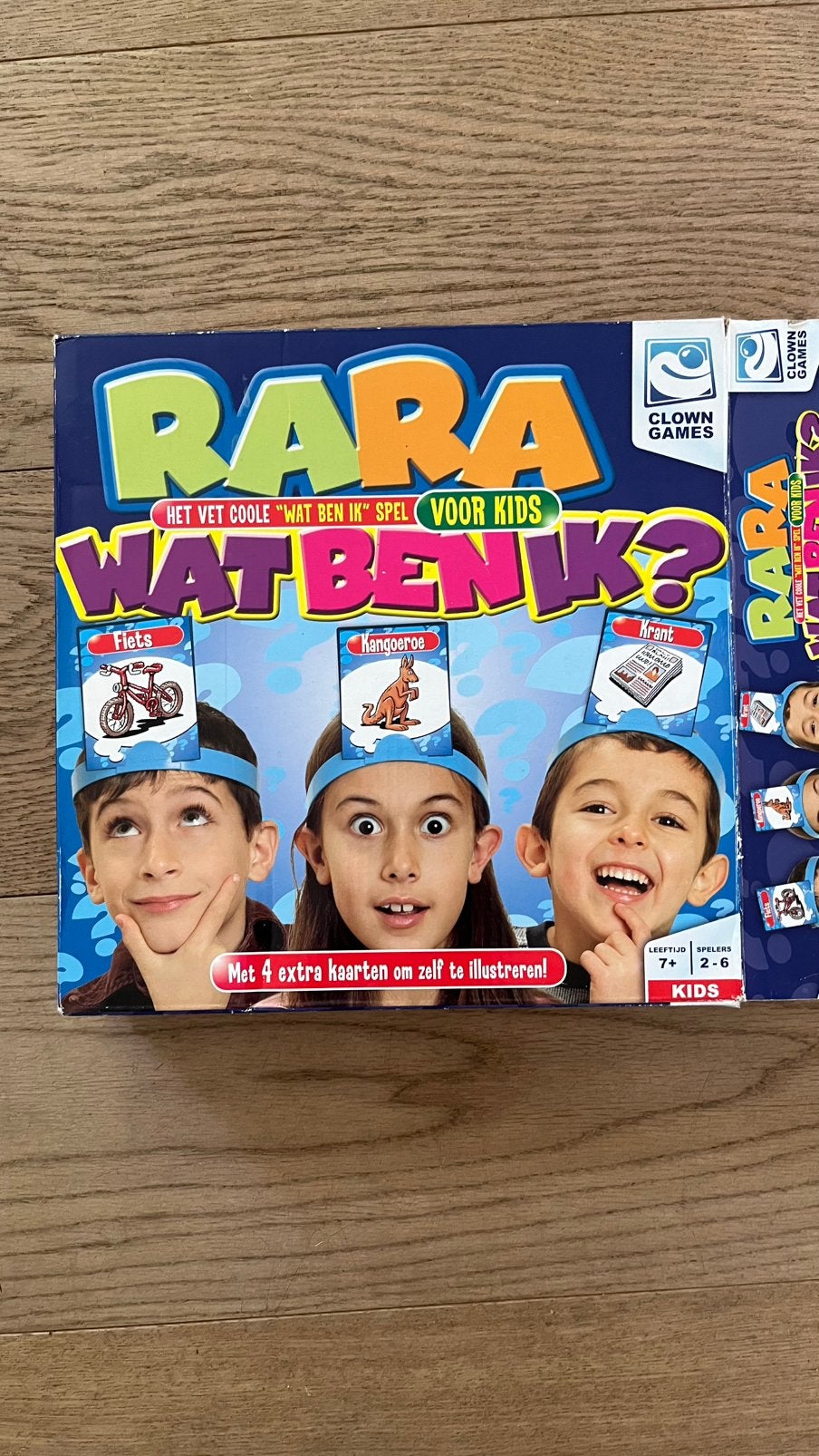 Rara wat ben ik, Drie of vier spelers, Ophalen of Verzenden, Gebruikt