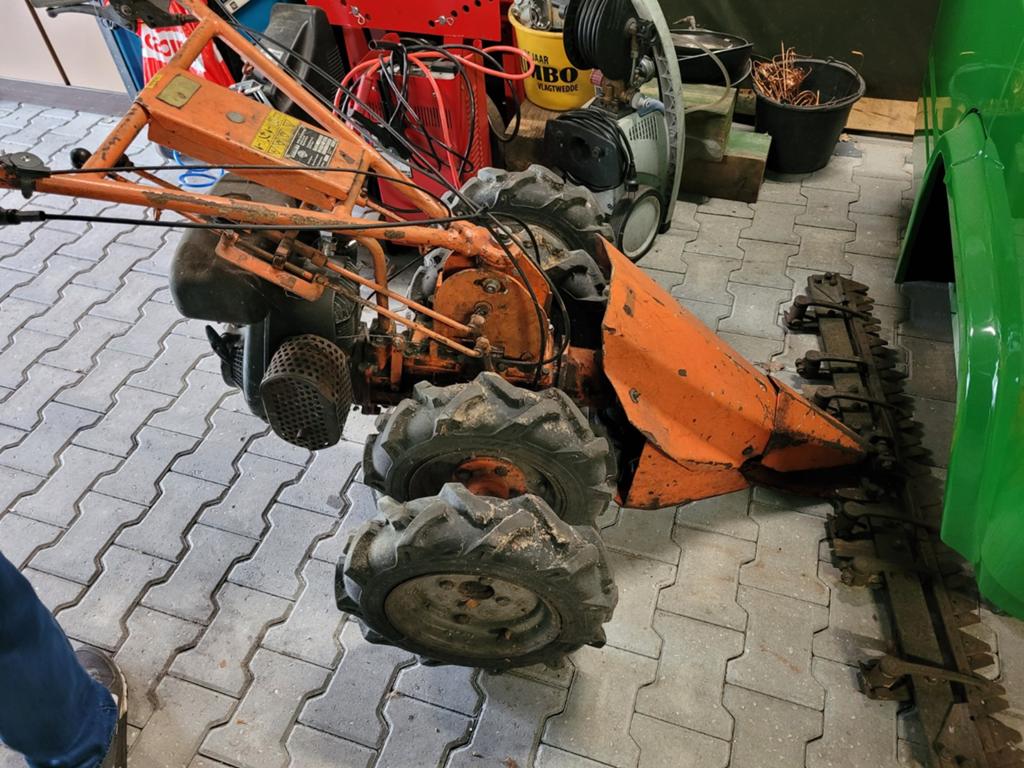 Berky balkmaaier met dubbele messen., Ophalen, 50 cm of meer