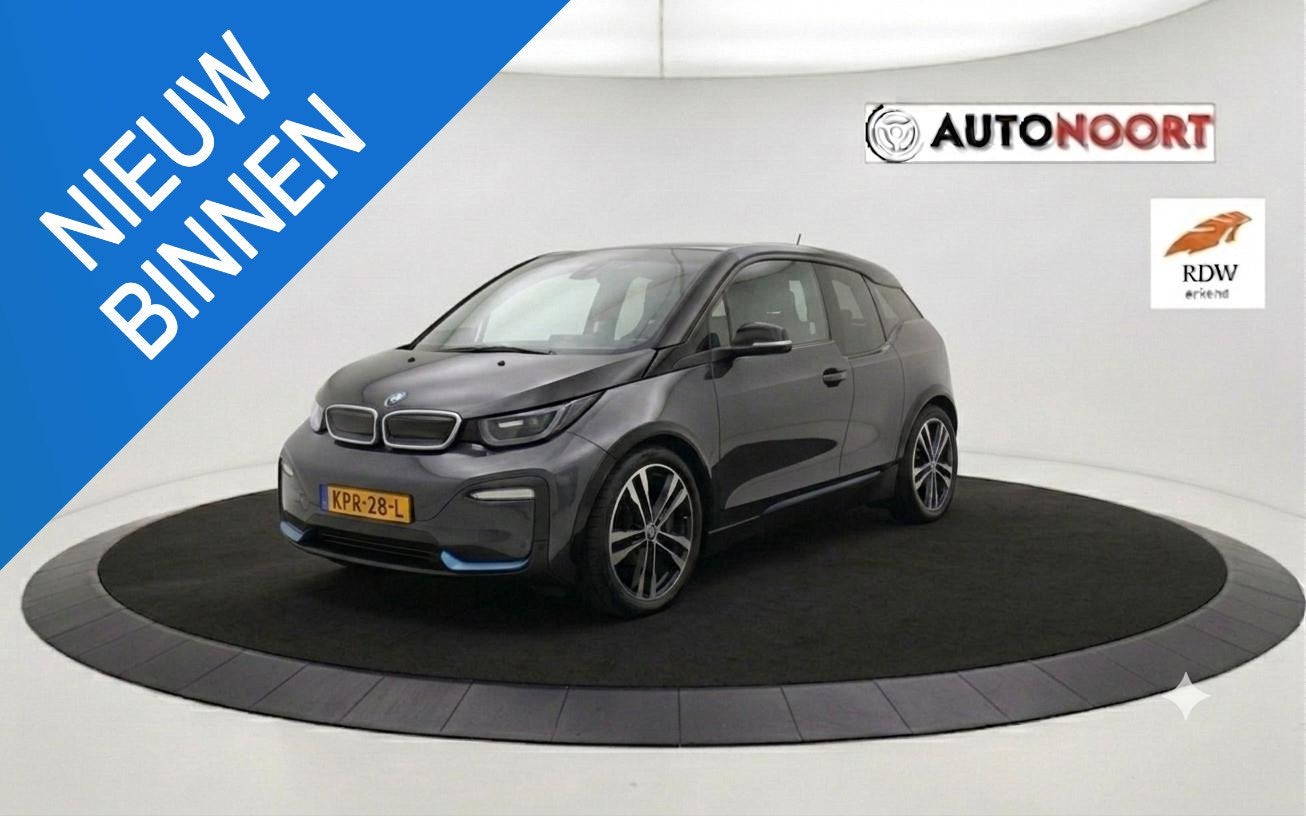 BMW i3 S 120Ah 42 kWh ‘22 45000km 2022 dealer onderhouden, Automaat, Achterwielaandrijving, Gebruikt, 4 stoelen