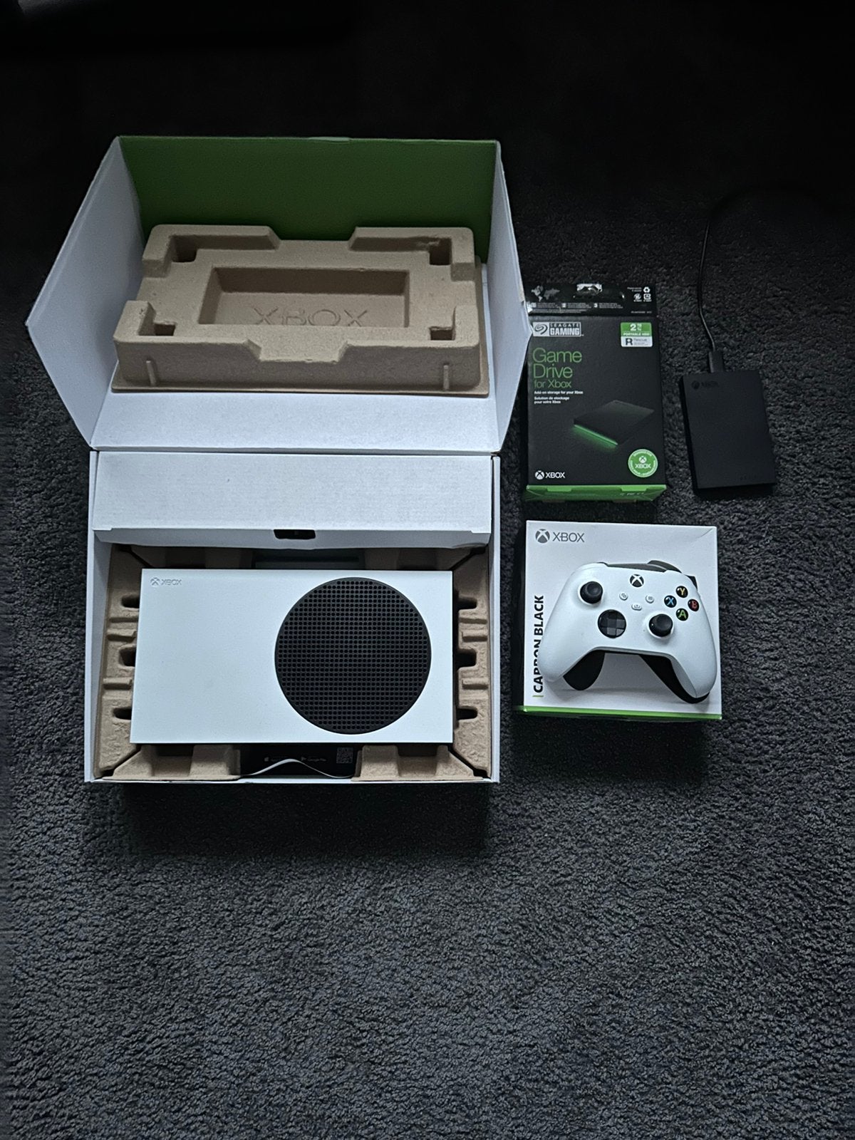 Xbox Series S 512GB + 2TB Seagate HDD, Spelcomputers en Games, Ophalen of Verzenden, Zo goed als nieuw, Xbox Series S