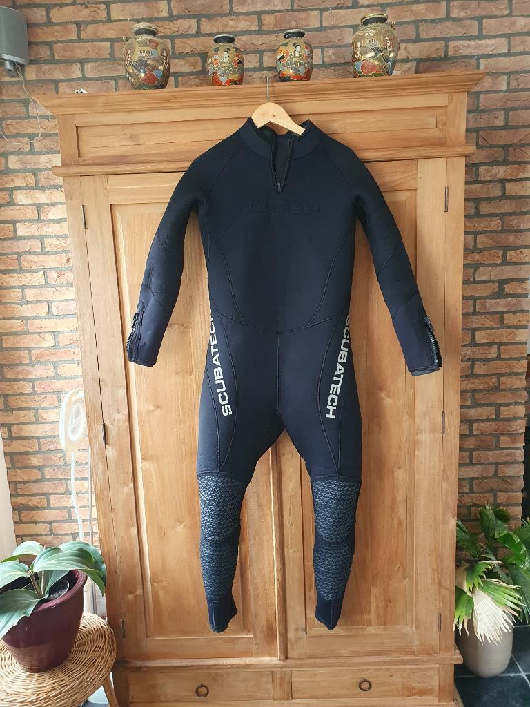Duikpak heren longsleeves, merk scubatech, Watersport en Boten, Duiken, Ophalen of Verzenden, Gebruikt, Duikpak