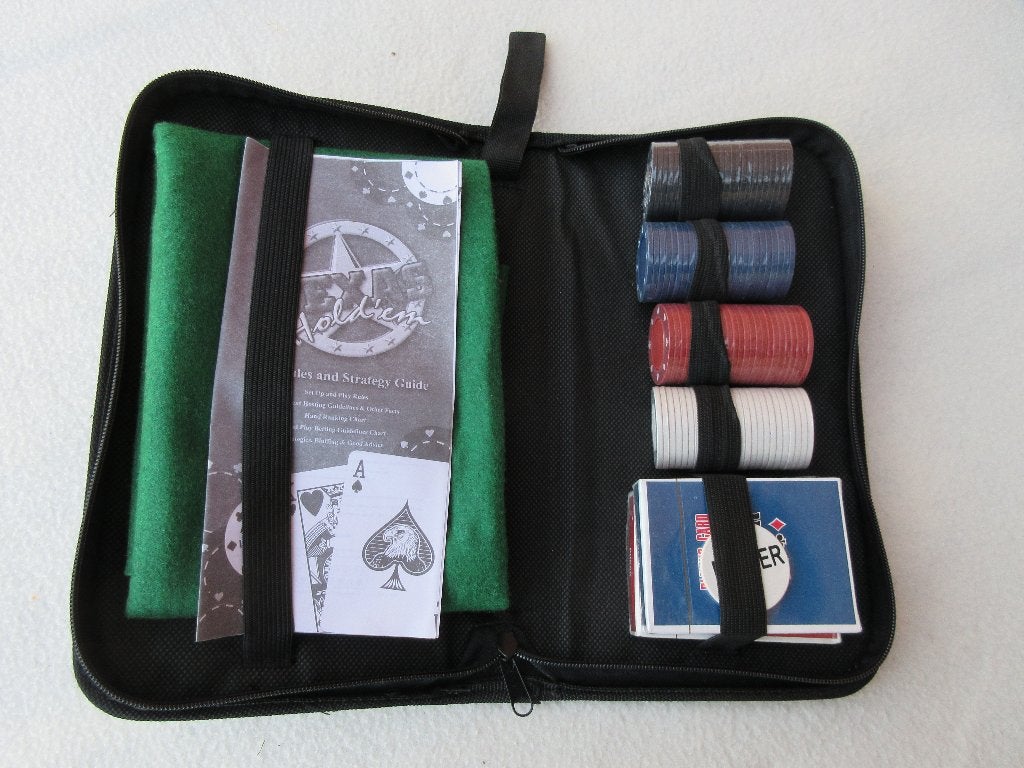 nieuw pokerspel in etui, Hobby en Vrije tijd, Gezelschapsspellen | Kaartspellen, Ophalen of Verzenden, Nieuw
