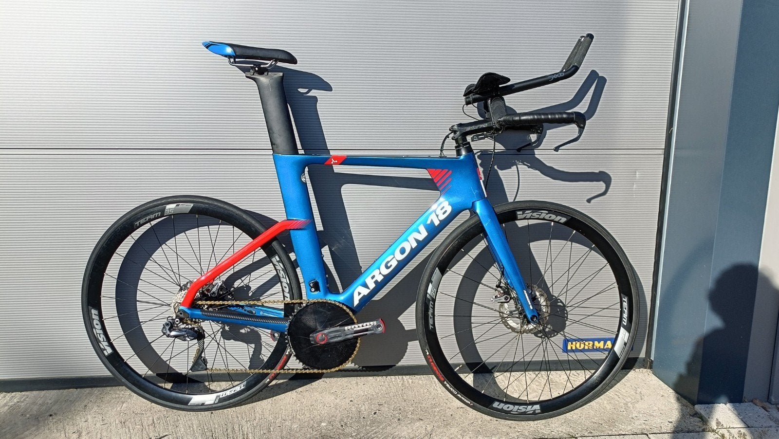 Argon E117 Tijdritfiets/Triatlon, Fietsen en Brommers, Overige merken, 28 inch, Gebruikt, Carbon