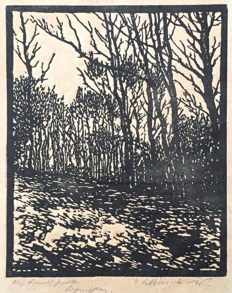 Mooie kunst bij het Grafiekkabinet Karl Schmidt-Wolfratshaus, Ophalen of Verzenden