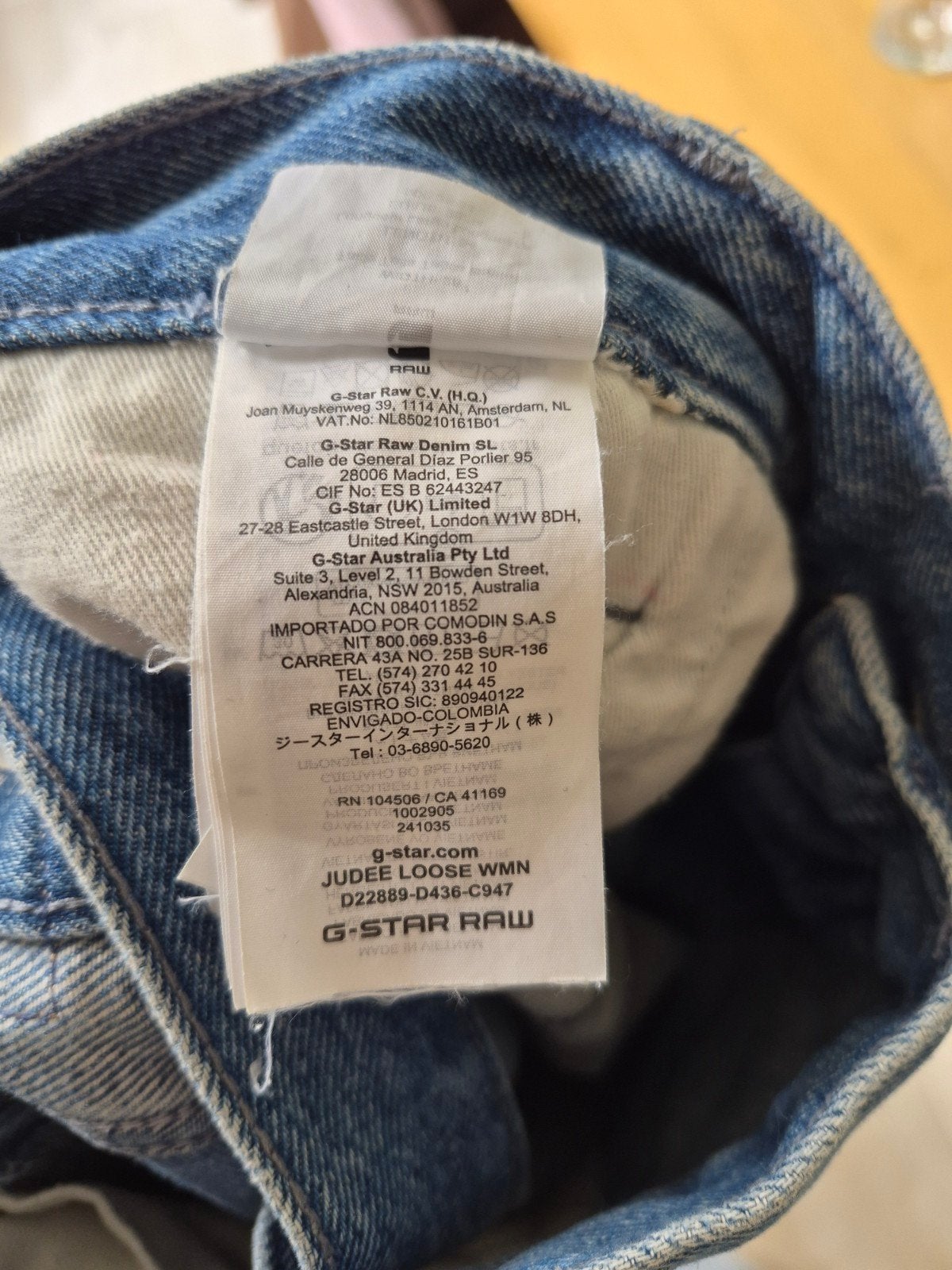 G-Star RAW Judee Loose Dames Jeans - Zo goed als nieuw, Blauw, Overige jeansmaten, Ophalen of Verzenden, Zo goed als nieuw